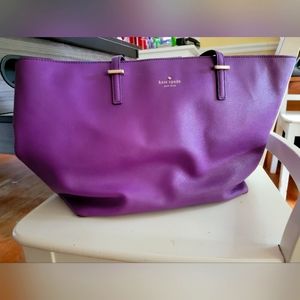 Kate Spade Purple Tote Bag
